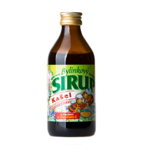 Bylinkový sirup na kašel s medem a vit. C 325 g